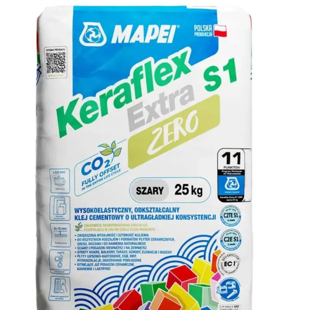 MAPEI Keraflex Extra S1 klej do płytek 25kg SZARY (48szt/pal)
