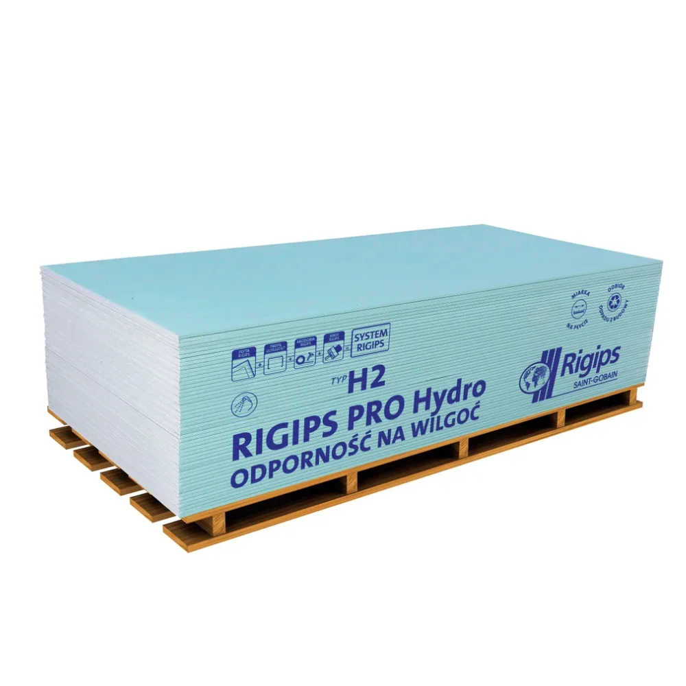 PŁYTA GIPSOWA RIGIPS PRO wodoodporna 12,5mm 1,2x2,60