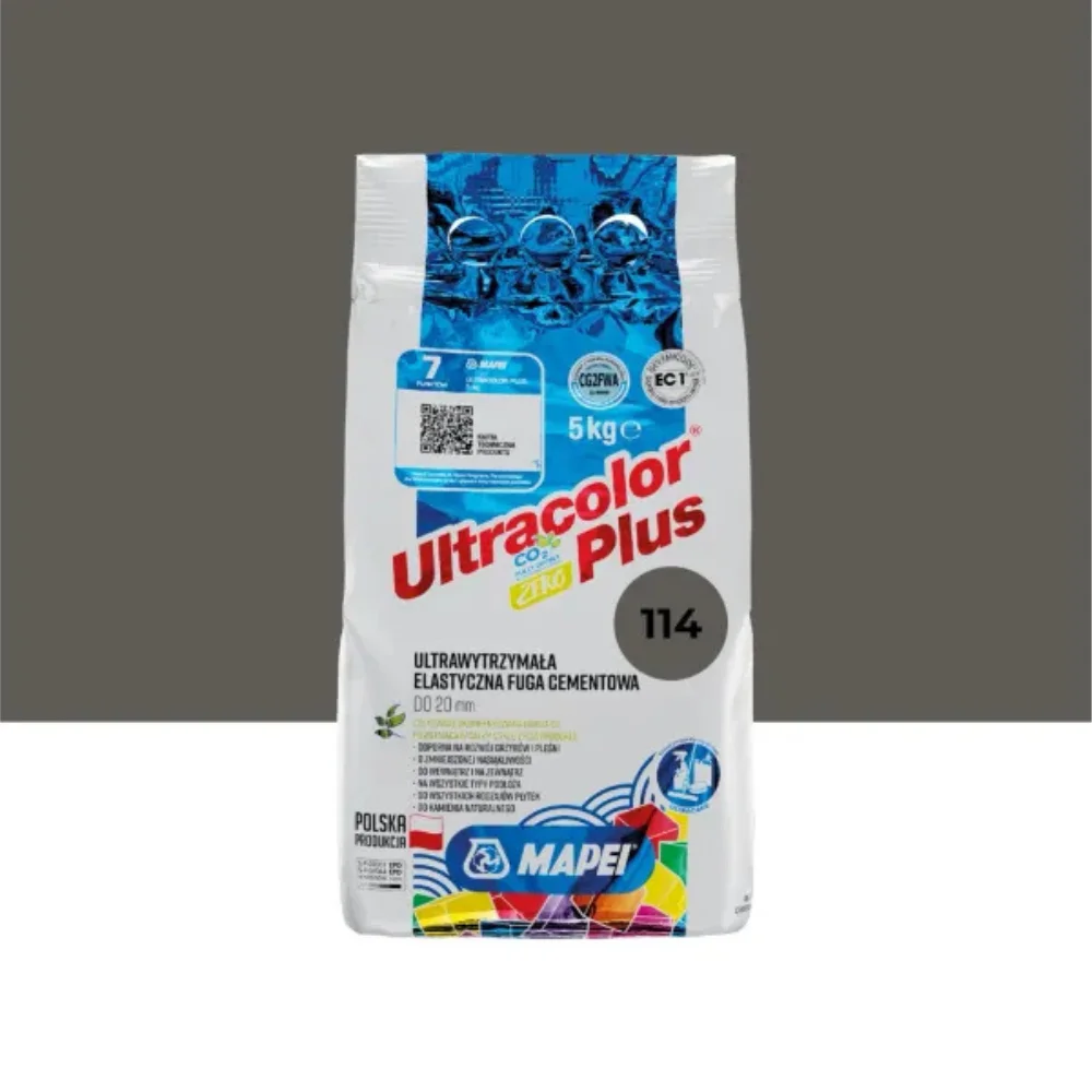 MAPEI fuga ultracolor plus 114 5kg antracyt