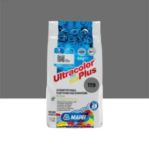 MAPEI fuga ultracolor 119 5kg londyński szary
