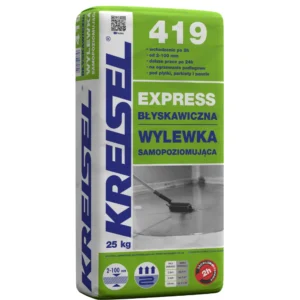 KREISEL 419 Cementový samonivelační potěr expres 2-100mm 25kg (48ks/pal)