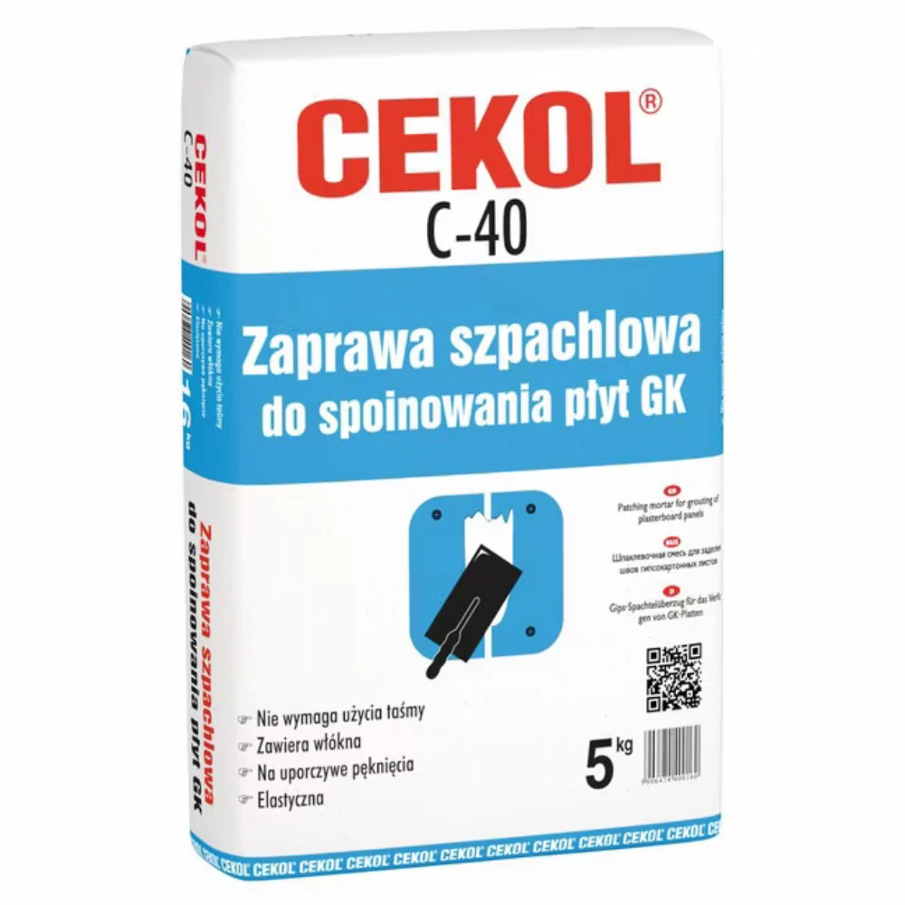CEKOL C-40 szpachlówka do spoin 5kg