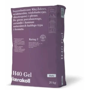 KERAKOLL H40 GEL bílé lepidlo 20 kg (56 ks/pal)