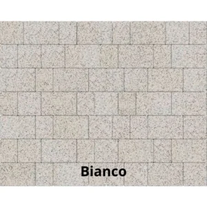 BRUK PROSTY kostka brukowa Bianco, Bronzo, Granito, Nero 6 cm, Callisto 10,66 m²/pal