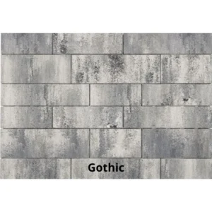BRUK METRO kostka brukowa 8 cm, Gothic / Diamond (8,36 m²/pal., 8 warstw)