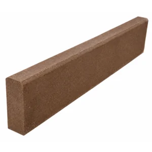 BRUK Obrzeże brązowe obustronnie ścięte 6 × 20 × 100 cm (48szt/pal)