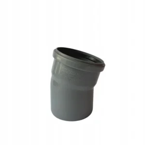 PCV wew. Kolano kanalizacyjne 110 mm 15°