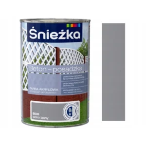 ŚNIEŻKA Beton Posadzka szary 0,8l