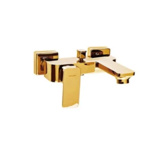 VALVEX LOFT GOLD bateria wannowa ścienna złota
