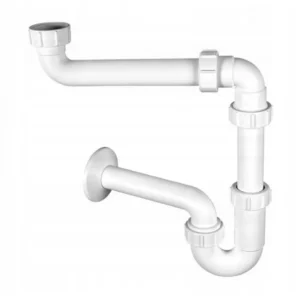 McALPINE syfon umywalkowy rurowy z przedłużką 1 1/4" × 32 mm