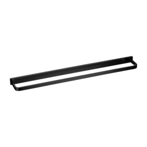 OMNIRES DARLING Wieszak na ręcznik 60 cm, czarny półmat