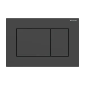 GEBERIT SIGMA30 przycisk spłukujący podwójny czarny mat