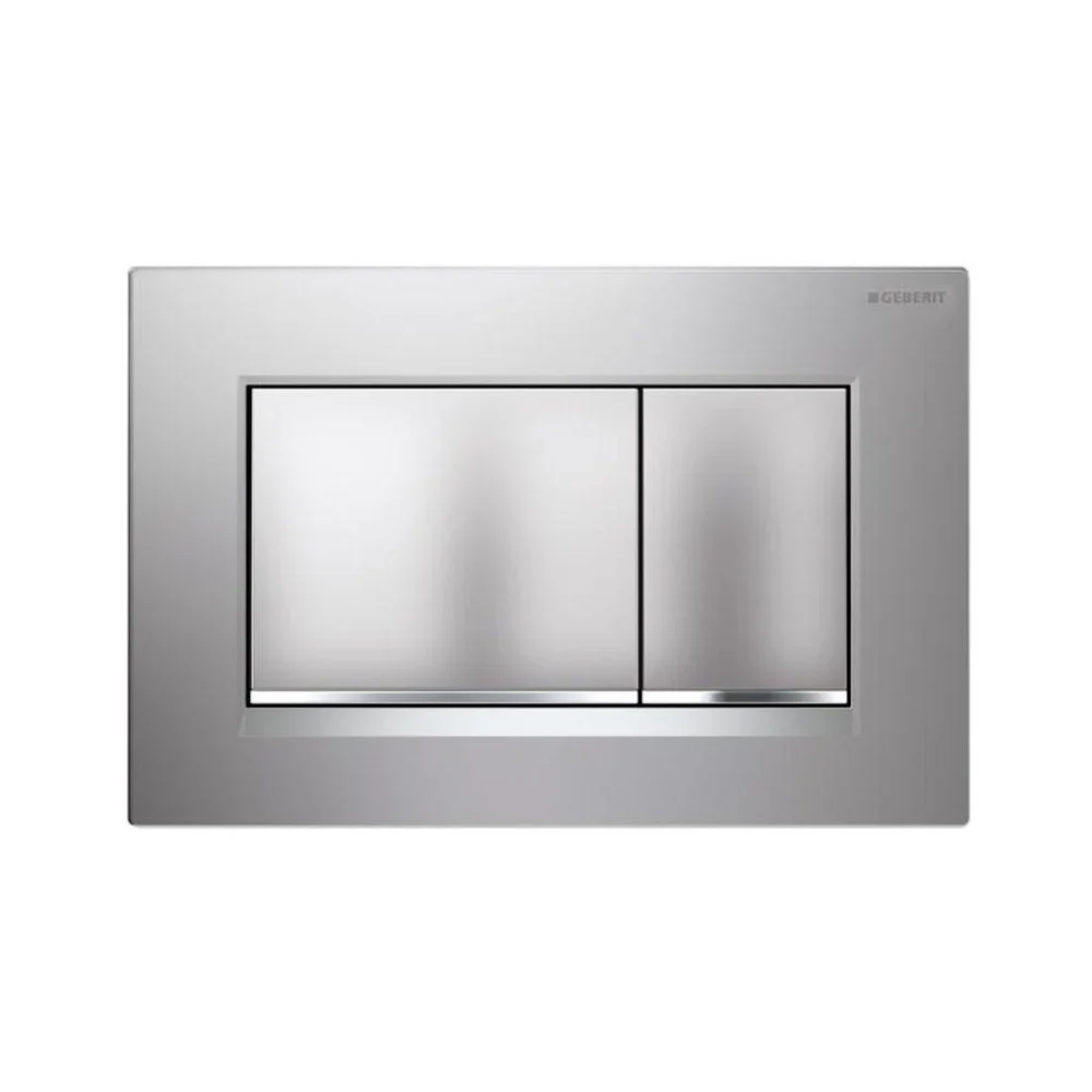 GEBERIT SIGMA30 przycisk spłukujący podwójny chrom mat