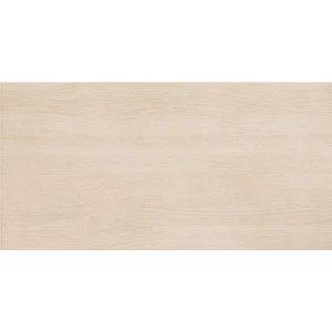 TUBĄDZIN DOMINO WOODBRILLE BEIGE Płytka ceramiczna ścienna 30,8 × 60,8 cm, beżowa, połysk, 1,12 m²/opak.
