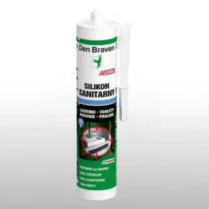DEN BRAVEN Silikon Sanitarny Extra 300 ml bezbarwny
