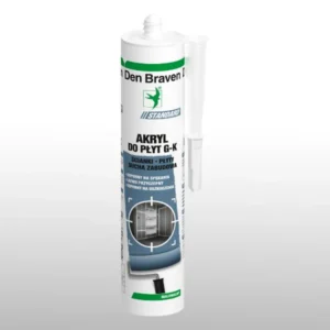 DEN BRAVEN Akryl-GK 300 ml biały do płyt gipsowo-kartonowych