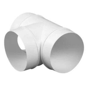 AWENTA Trójnik kanału okrągłego Ø100 mm biały