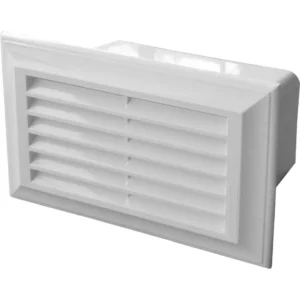 PROLEX PLX Kratka kończąca kanał płaski 110 × 55 mm biała