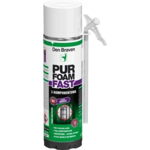 DEN BRAVEN Piana PUR FOAM FAST 2-K B3 400 ml szybki montaż wężykowa